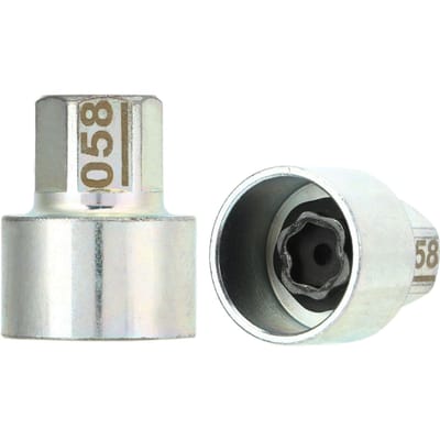 Wielslot Sleutel Anti Diefstal Lugnut Socket Vervanging voor 1 3 5 6 7Serie X1 X2 X3 X4 x5 X6 Z4 058