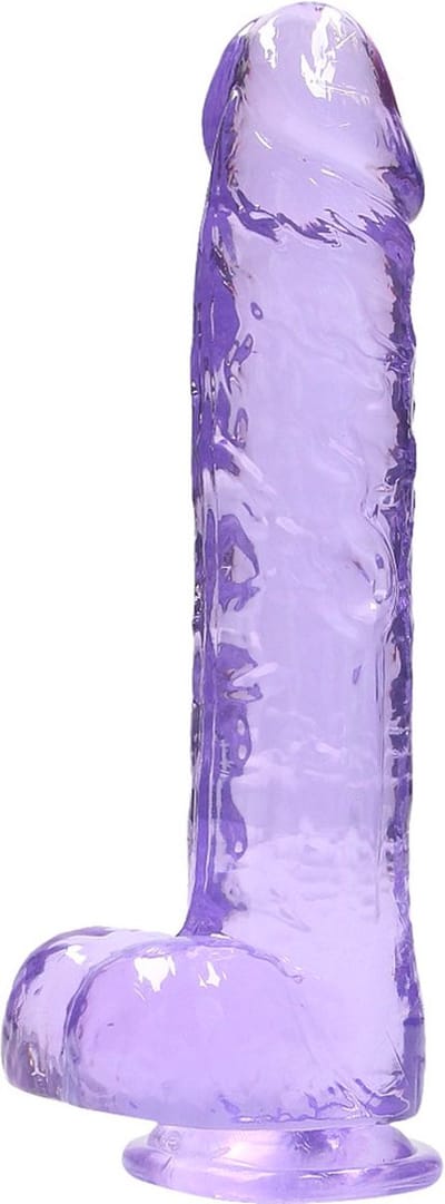 Bang It - Dildo XXL met zuignap voor vrouwen - Realistische dildo’s voor mannen - Anaal - 22 cm - Paars