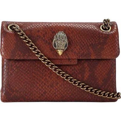 Kurt Geiger London Leather Mini Kensington Schoudertassen Dames - Bruin - Maat ONESIZE