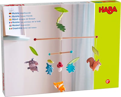 Haba mobiel bosvrienden babykamer decoratie multicolor.