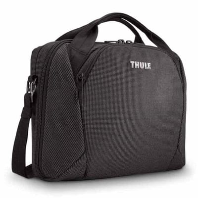 Compacte Laptoptas met Waterdichte Bescherming en Organisatie