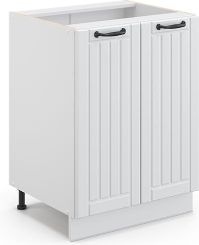 Vicco Fame-Line Halfhoge kast – 60 x 82 cm zonder werkblad Wit Landhuis