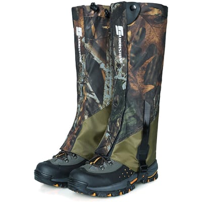 Outdoor lichtgewicht voethoes voor volwassenen Skibeenbescherming Sneeuwbeenhoes camouflage