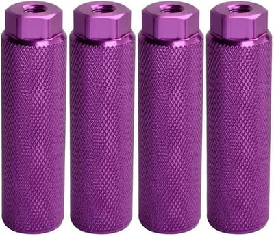 Fiets Haringen - Fiets Pedalen - BMX Fietsen - Antislip Lood Voet - 3/8 inch Assen - Paars