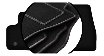 Complete set veloursmatten voor: Ford Transit Connect bestelwagen (2013-2017)