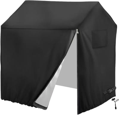 Speelhuis Afdekking - Beschermhoes Buiten - Speelplezier Beschermen - Waterdicht Oxford Materiaal - 145 x 145 x 160 cm - Zwart