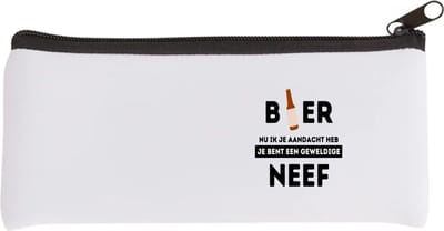 Akyol - bier, nu ik je aandacht heb je bent een geweldige neef Etui - Neef - de beste neef - verjaardagscadeau - verjaardag - cadeau - cadeautje voor neef - neef artikelen - kado - geschenk - gift - 20 bij 9 cm