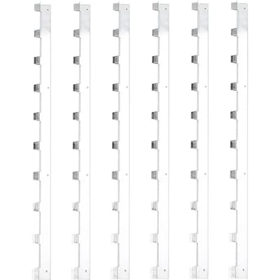 6 stuks Duurzame Metalen Bijenkast Frame Strips Afstandhouders Imker Bijenteelt Gereedschap Uitrusting