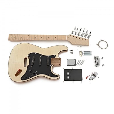 Guitarworks Duo-Cutaway Doe-het-zelf Elektrisch Gitaarpakket, Pro
