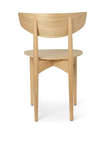 Ferm Living Herman stoel met houten frame - Eiken wit geolied