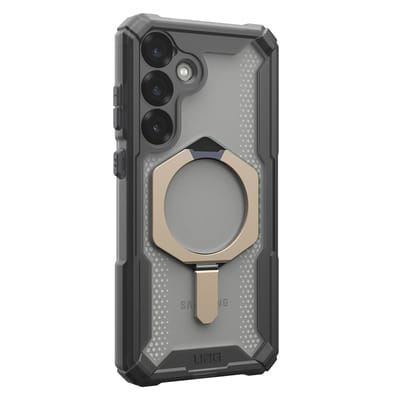 UAG Plasma XTE Hoesje Geschikt voor Samsung Galaxy S25 Plus - Compatibel met MagSafe / Qi2 - Back Cover met Standaard - Ash/Titanium