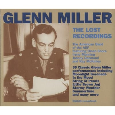 CD GLENN MILLER - The Lost Recordings 75605524012 Happy Days 1996 Europa Sfeermuziek Gebruikt