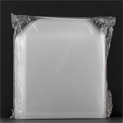 ONF3 - CD/DVD Hoezen - Transparant Plastic - 100 Micron Bescherming - 100 Stuks - Beschermhoezen - Geschikt voor Opslag - Formaat voor CD en DVD