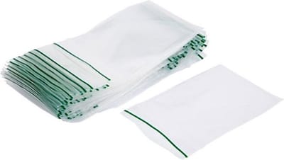 Gripzakjes Transparant - 60x80mm - 100 stuks