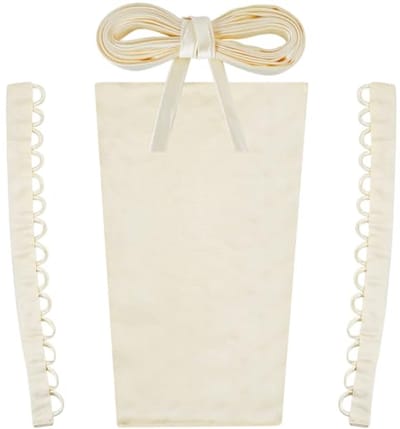 Trouwjurk Corset Kit 4 Stuks - Satijn Rits Vervanging en Verstelbare Achterkant voor DIY Jurken