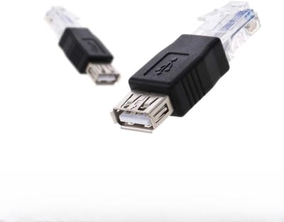 Netwerk Adapter - Ethernet Connector - Data Overdracht - Compact Ontwerp - 5.2 cm Lengte