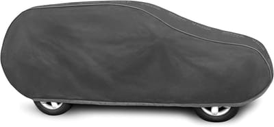 Autoafdekking Waterdicht Extra Sterk - Autoziel Dekzeil - Bescherming Tegen Weer - Meerlaags Waterdicht Membraan - L 430-460 cm - Beige