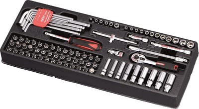 1/4'' Bit & Dopsleutelset, 86-delig