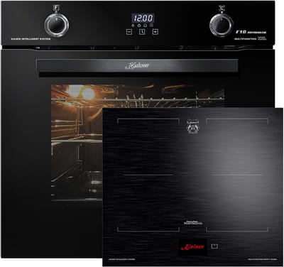 Kaiser - inbouwoven - inductie - EH 6367 - elektrische oven - 79L - KCT 6140 FI - inductiekookplaat - 60 cm - met 1-voudige telescoopgeleider -