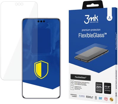 3MK FlexibleGlass - Huawei Mate 60 Pro - Hybride Bescherming - Krystal Heldere Display - Eenvoudige Installatie