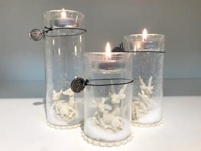 T-Light Holder Aya Set van drie