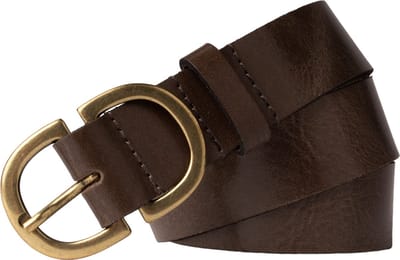 Legend Dames - Leren riem - Taupe - 80cm