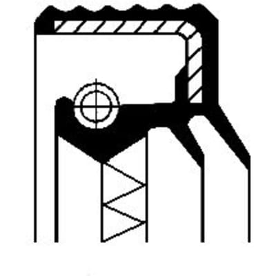 Oliekeerring, wielnaaf CORTECO 01019879B