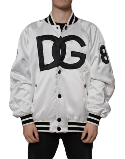 Bomber varsity DG logo Overisize Dolce & Gabbana