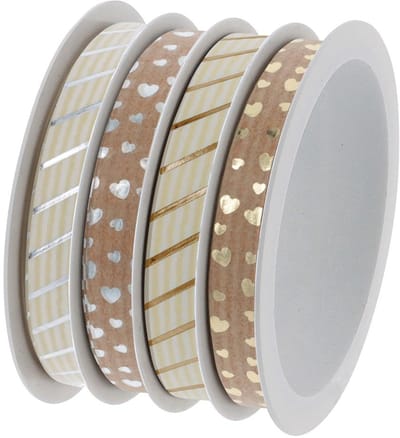 SUSY CARD Geschenklint Malta-Mix Natuurlijk Multi-Spoel