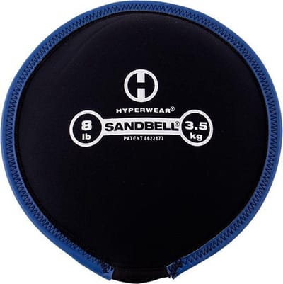 Hyperwear SandBell 3,5 kg (8 lbs) - blauw