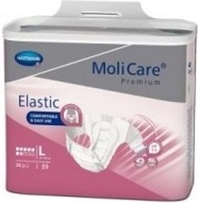 Molicare Premium Slip Elastic 7 druppels Large - 3 pakken van 30 stuks