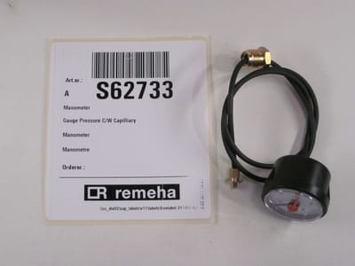Remeha Manometer, S62733