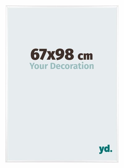 Your Decoration - Puzzellijst 67x98 cm - Wit Hoogglans - Puzzellijst 1500-2000 stukjes - Aluminium Fotolijst - Kent