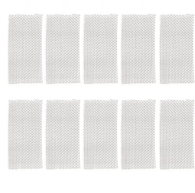 Dailygoods- Aquarium Gaas 10 Stuks - 304 Roestvrij Staal - Mos Gaas - Geschikt voor Vissen - Eenvoudig Schoon te Maken - Schokbestendig - Gaasmat