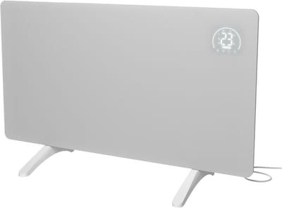 Princess 348348 Infraroodpaneel – 480W Elektrische Verwarming met Slimme Thermostaat, App-bediening - WiFi - Timer & Open Raam Detectie – Energiezuinig en Duurzaam - Wit