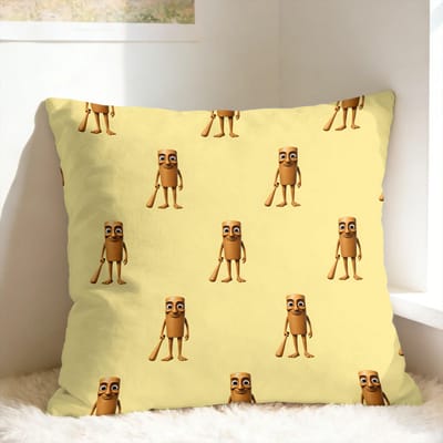 Housse de coussin Tung Tung Sahur Italian 67 Housse de coussin Rétro Tendance pour Canapé Sofa Chambre Housse de coussin Douce Cadeau d'Anniversaire 50x50cm