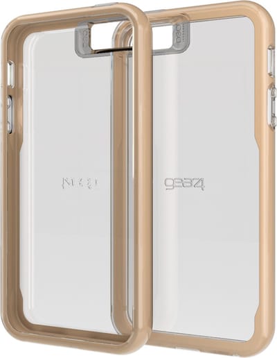 Gear4 - 3DO JumpSuit Tone iPhone SE/5S/5 - gold/clear