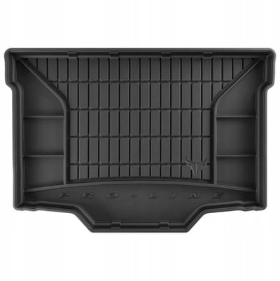 FROGUM Kofferbakmat - Rubber - Geschikt voor SUZUKI BALENO III (vanaf 2016) - Lage laadvloer - Organizer functie - Zwart
