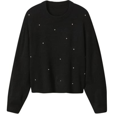 ESMARA Dames trui (Zwart, XS (32/34))
