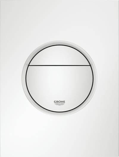GROHE Nova Cosmopolitan S Bedieningspaneel Toilet - Dual flush - Wit