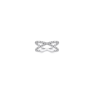 Thomas Sabo Dames-Damesring 925 Zilver 17 Zirkonia 50 Zilver 32017876