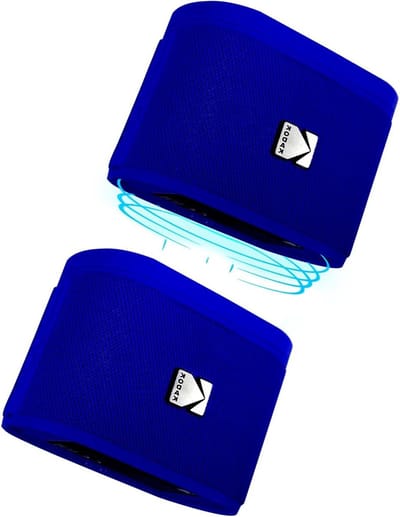 Draagbare Luidsprekers - Draadloze Speakers - Muziek Overal - Koppel 100 Stuks - 5W Vermogen - Blauw