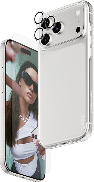 PanzerGlass SAFE. | CARE™ by ® 3-in-1 Combo Bundle iPhone 17 Pro Max Doorzichtige schermbeschermer Apple 1 stuk(s)