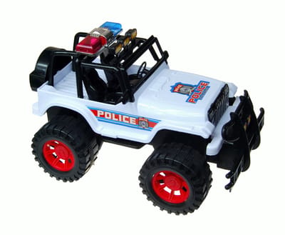 Mega Creative Politie Jeep Speelgoed 29x17x19cm