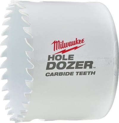 Milwaukee Hole Dozer Gatzaag met Carbide-tanden TCT Hole Dozer Gatzaag 64 mm - 1 st - 49560727