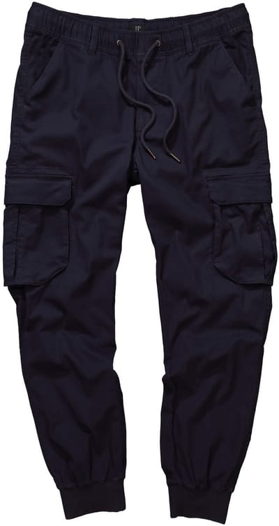 JP 1880 - Heren - Cargobroek FLEXNAMIC® veel zakken Moder-Fit - Nachtblauw - Maat 6XL