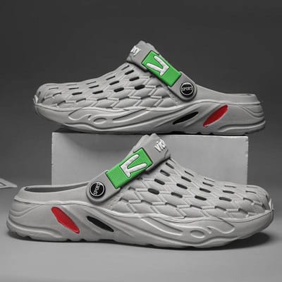 Platte Sandalen Herenschoenen Slippers Heren Tuin Platformsandalen Man Zomersandalen Heren Sneakers Buiten Slippers Huis Klompen 39 gray