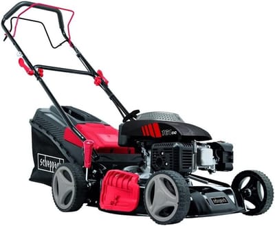 Benzine Grasmaaier - Krachtige Motor - Gazon Onderhoud - Zij-uitworp Mulchfunctie - 46CM Maaibreedte - Zwart