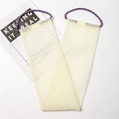 Afrikaans Net Bad Spons, 14x77cm Afrikaans Net Lange Bad Net Spons Exfoliërende Douche Lichaamsscrubber Rugscrubber Huid Gladmaker