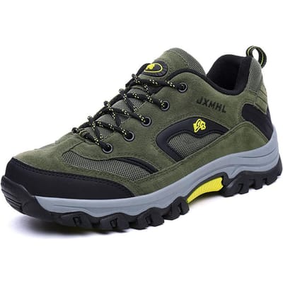 Schoenen Heren Plus Maat Heren Casual Mode Outdoor Klimlaarzen Laag Uitgesneden Slijtvastheid Outdoor Wandelschoenen Reisschoenen 47 groen